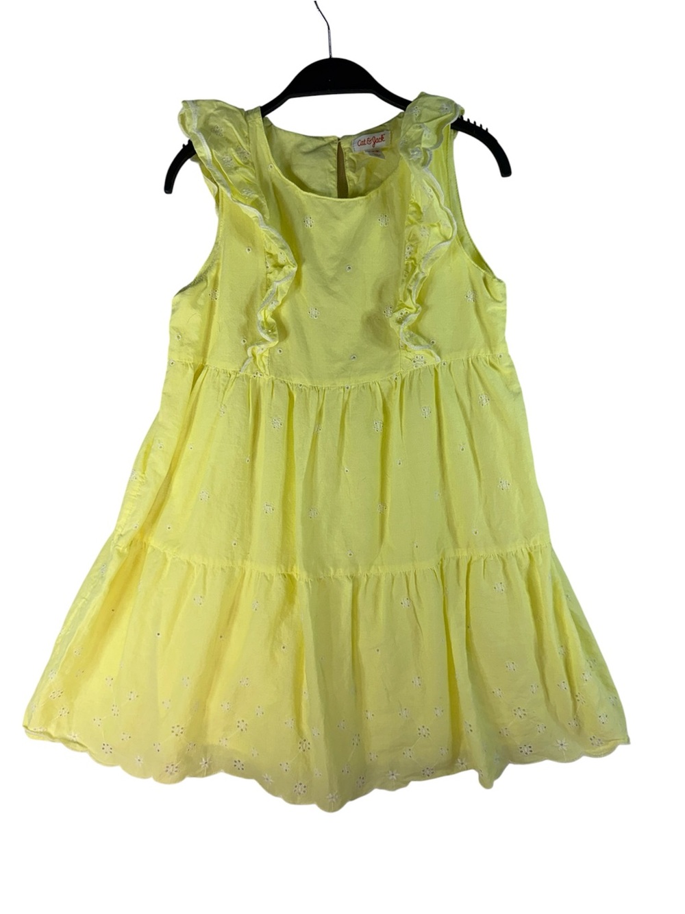 Cat & Jack Lemon Yellow Girls' Dress